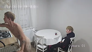 The camera caught two guys fucking and filming it&period; Part 1